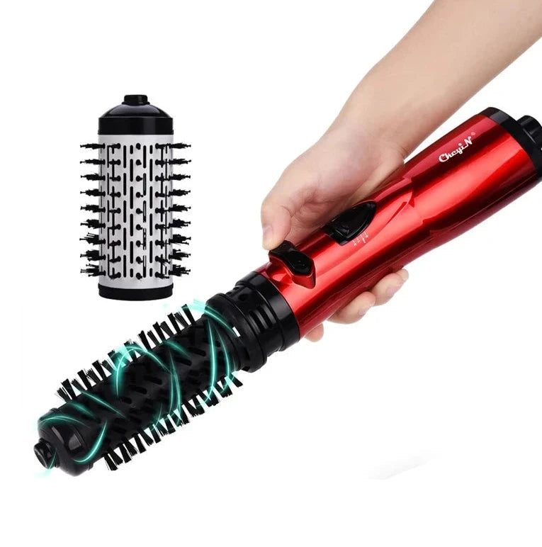 Hete luchtborstel voor vrouwen – Automatisch roterend – Ionische technologie – 2-in-1 stylingtool