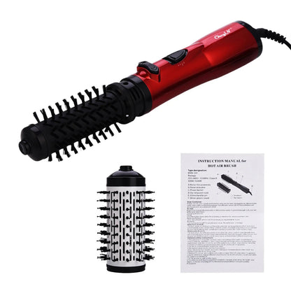 Hete luchtborstel voor vrouwen – Automatisch roterend – Ionische technologie – 2-in-1 stylingtool