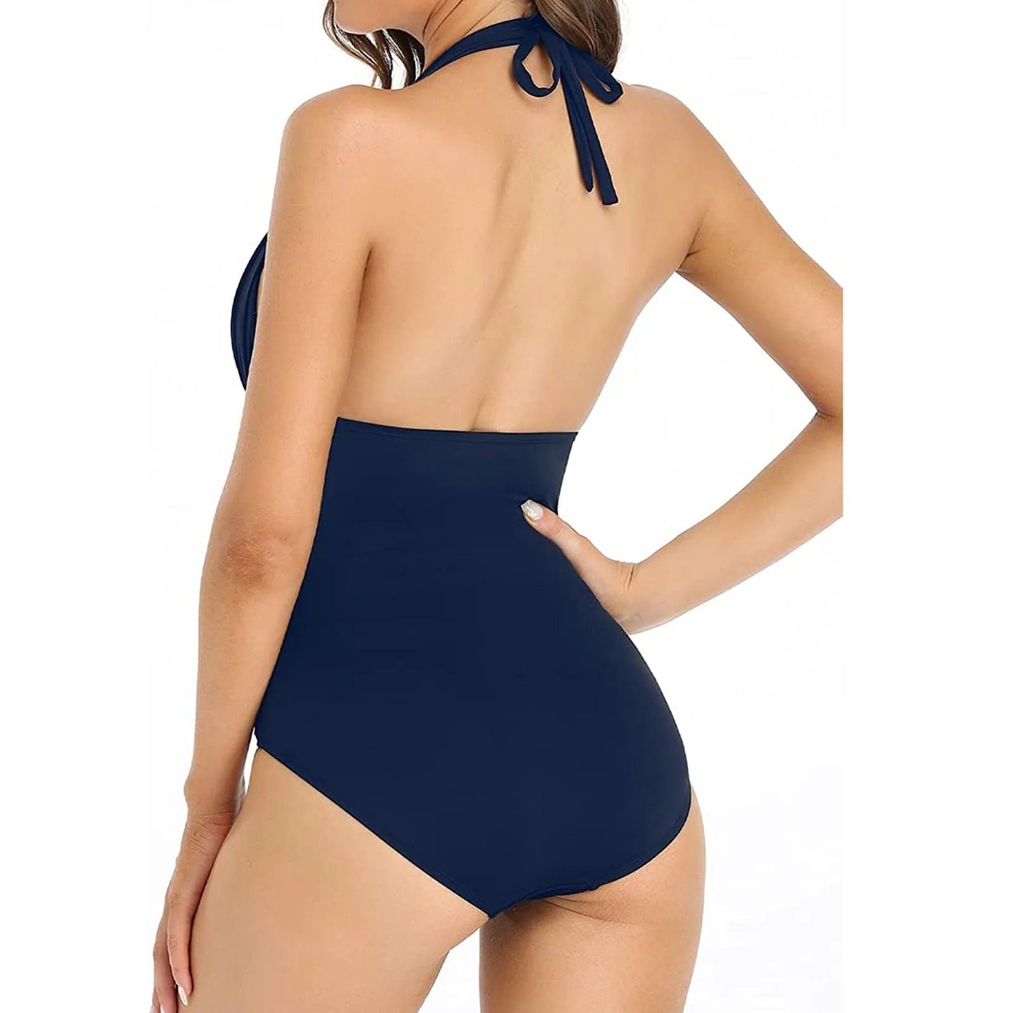 Badpak Dames Corrigerend Met V-hals En Push-up | Zwemkleding Zomer | Lisa 6