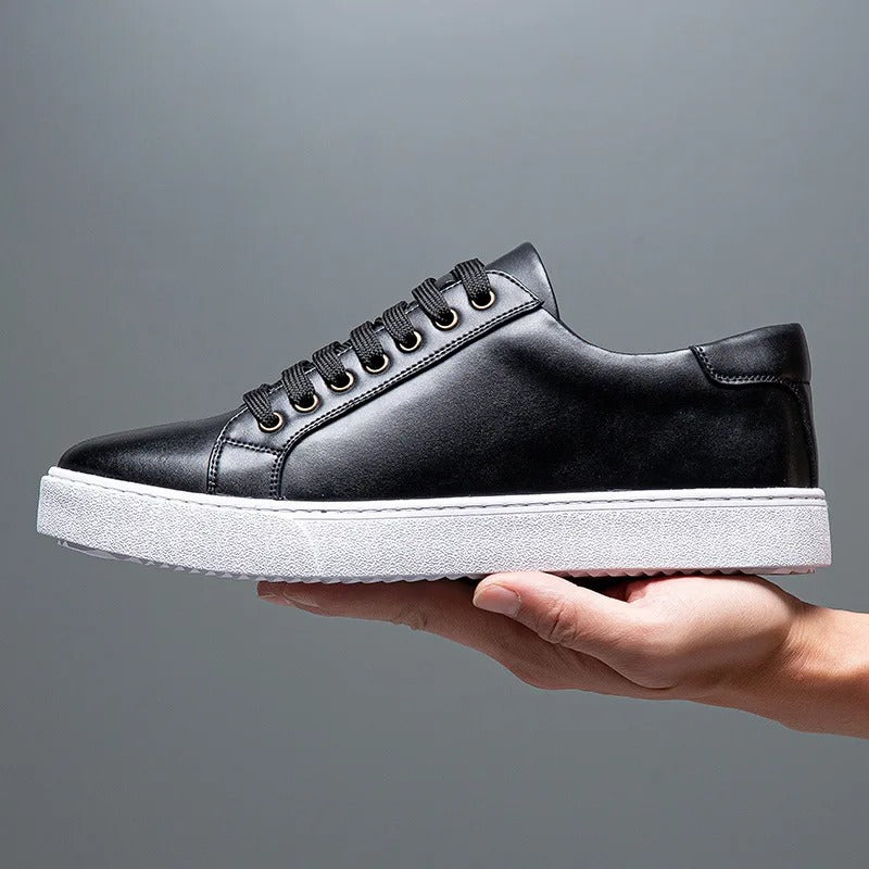 Beckett | Maver kunstleren sneaker