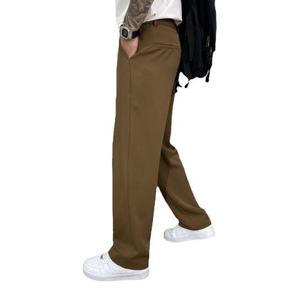 Heren casual broek – Comfortabele pasvorm – Elastische tailleband – Stijlvolle details