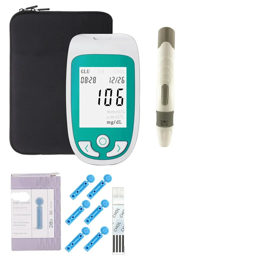 Cholesterol Thuis Test Kit Draagbare Bloedmeter