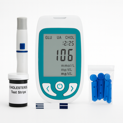 Cholesterol Thuis Test Kit Draagbare Bloedmeter