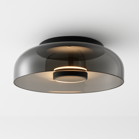 Cleara Plafondlamp - Moderne Glazen LED Plafondlamp