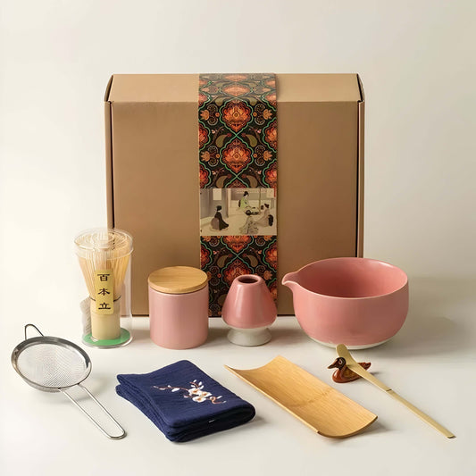 Complete Handgemaakte Matcha Set