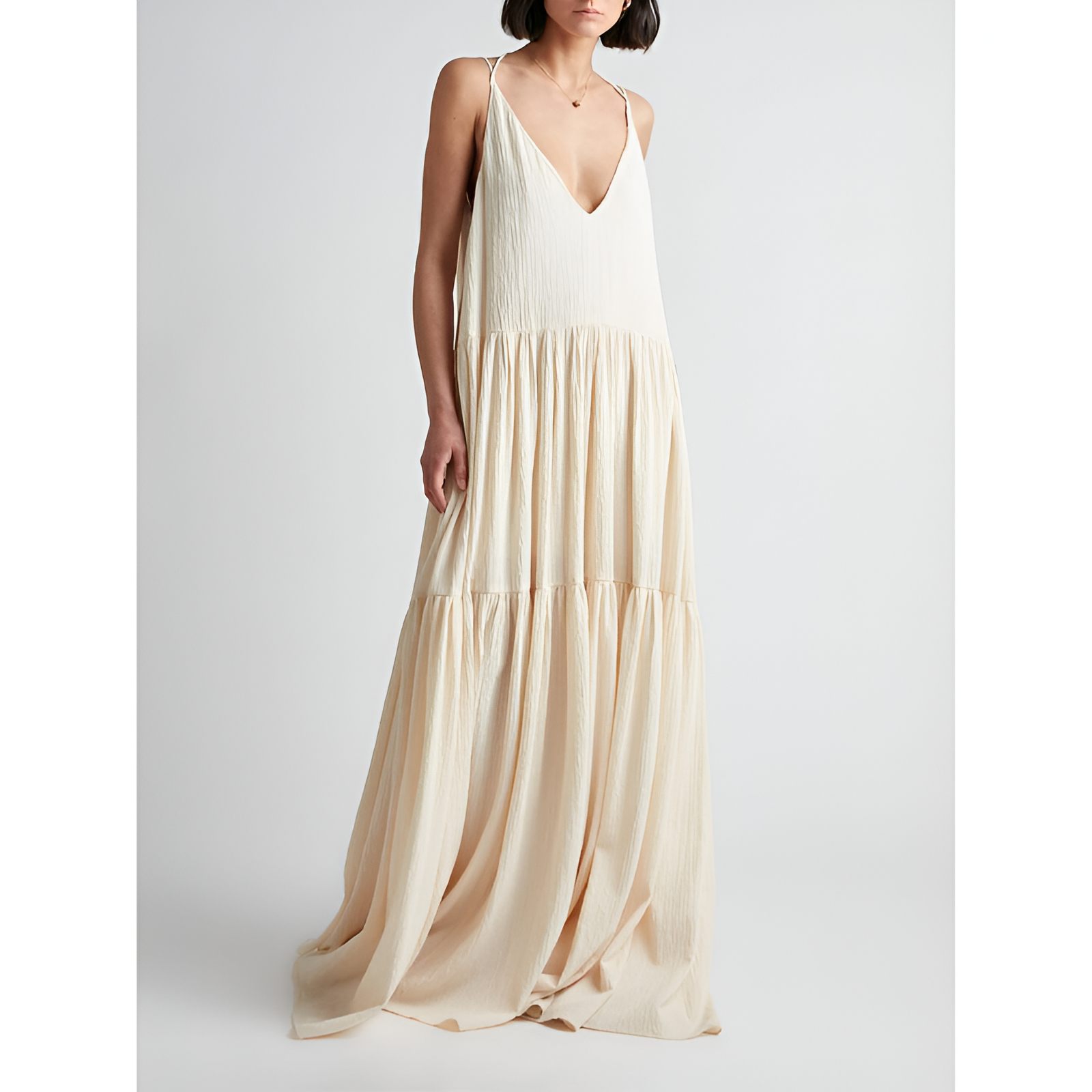 Dames Jurk - Maxi Lengte - Flatterende Snit - Casual Elegantie

