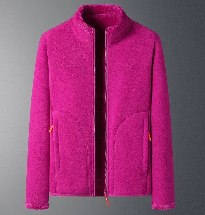 Dames ski jas – Volledige ritssluiting – Wintercomfort – Ademende stof