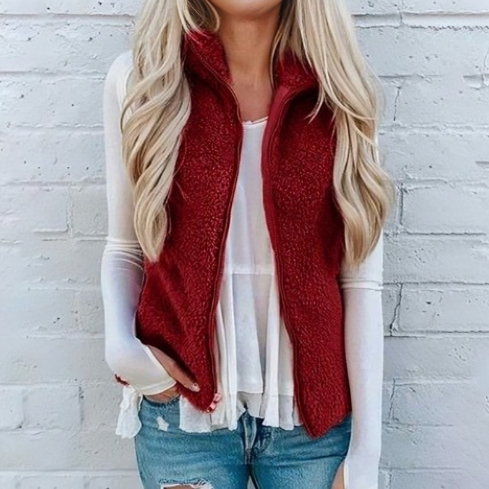 Damesvest met ritssluiting - Duurzaam - Comfortabele pasvorm - Stijlvolle look