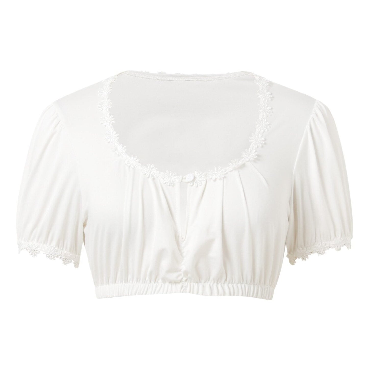 Dirndl blouse crop top – Oktoberfest | Kort traditioneel topje voor dames in een moderne stijl