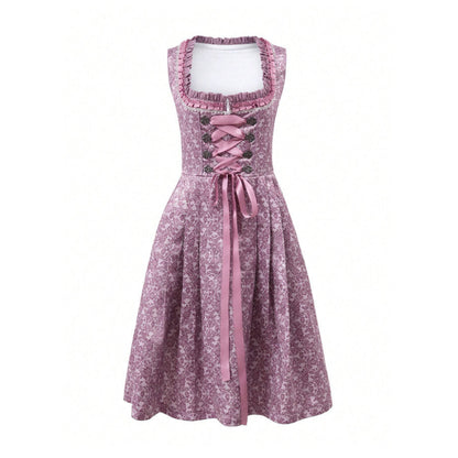 Dirndl met kanten schort – Oktoberfest | Elegante klederdracht met fijne details