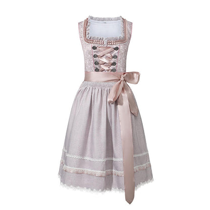 Dirndl met kanten schort – Oktoberfest | Elegante klederdracht met fijne details