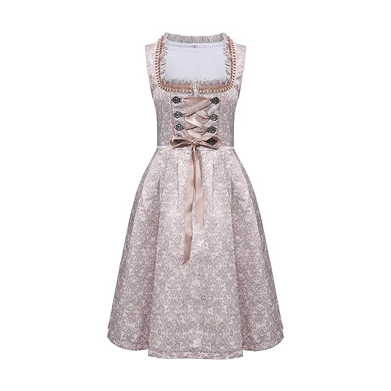 Dirndl met kanten schort – Oktoberfest | Elegante klederdracht met fijne details