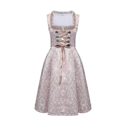 Dirndl met kanten schort – Oktoberfest | Elegante klederdracht met fijne details