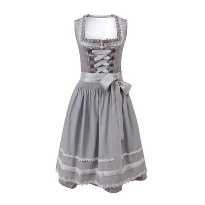 Dirndl met kanten schort – Oktoberfest | Elegante klederdracht met fijne details