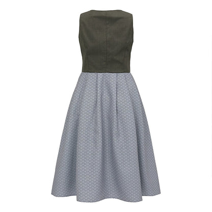 Dirndljurk met schort – Oktoberfest | Wiesn-outfit voor een charmante verschijning in klederdracht