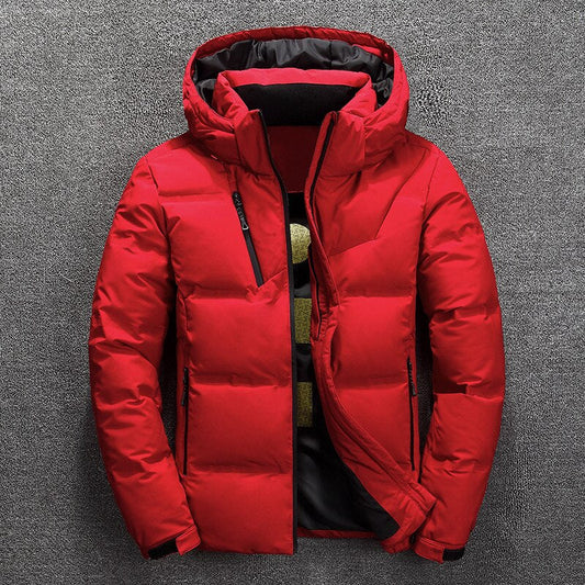 Winterjas voor heren – Met capuchon – Diepe isolatie – Modern ontwerp