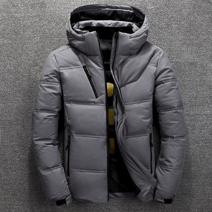 Winterjas voor heren – Met capuchon – Diepe isolatie – Modern ontwerp