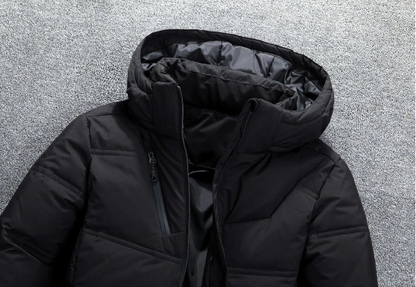 Winterjas voor heren – Met capuchon – Diepe isolatie – Modern ontwerp