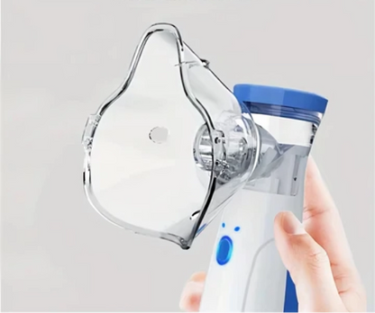 Draagbaar, geruisloos vernevelaar-inhalator