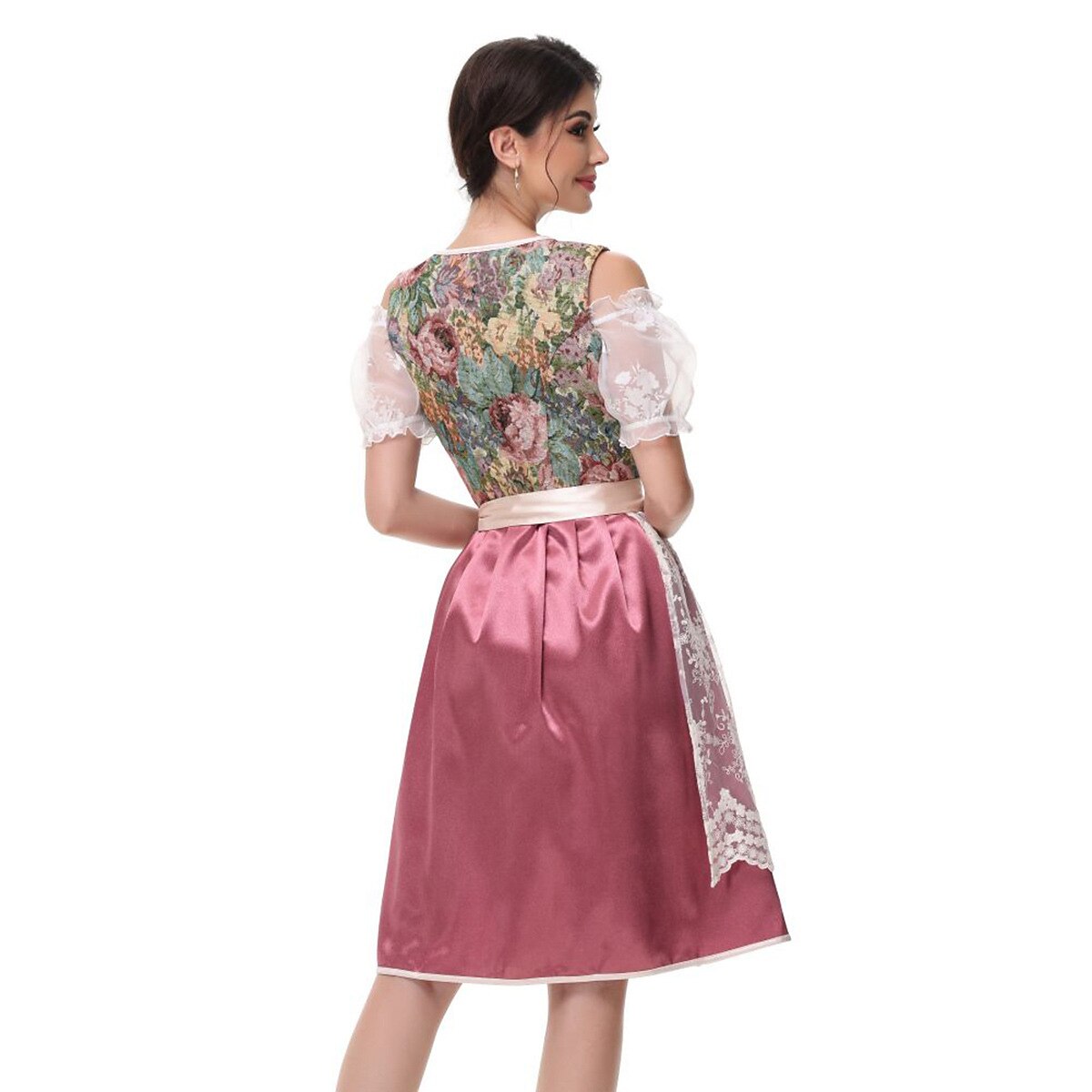 Duitse Dirndl in traditionele stijl – Oktoberfest | Klassieke klederdracht voor feestelijke gelegenheden