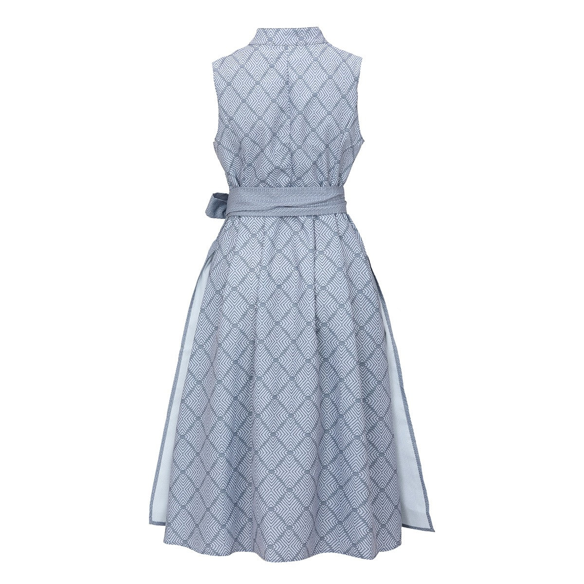 Elegante dirndljurk in grijs – Oktoberfest | Stijlvolle traditionele jurk met schort
