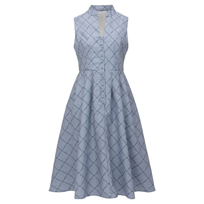 Elegante dirndljurk in grijs – Oktoberfest | Stijlvolle traditionele jurk met schort
