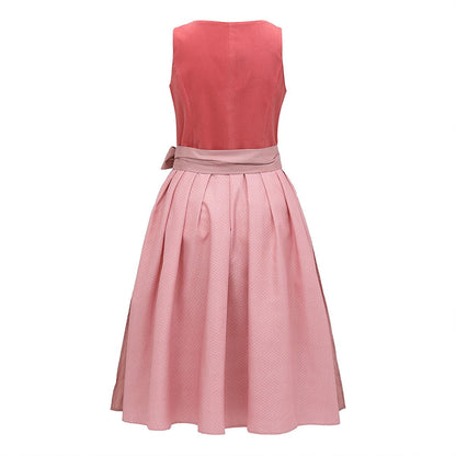 Elegante dirndljurk met schort – Oktoberfest | Klederdrachtjurk voor een stijlvolle verschijning