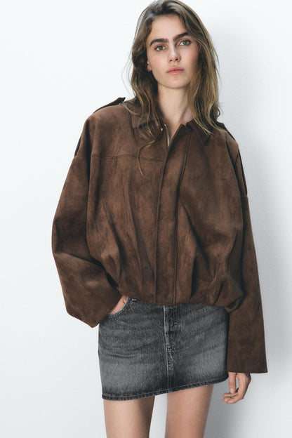 Ember imitatiesuède cropjack