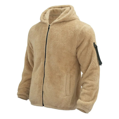 Fleece hoodiejack voor heren – Warm en comfortabel – Veelzijdig gebruik – Duurzaam materiaal
