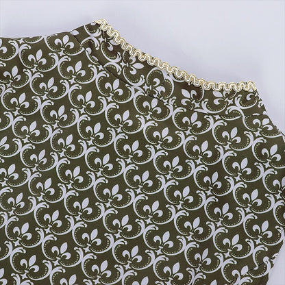 Geborduurde dirndljurk in het groen – Oktoberfest | Elegante traditionele jurk met schort