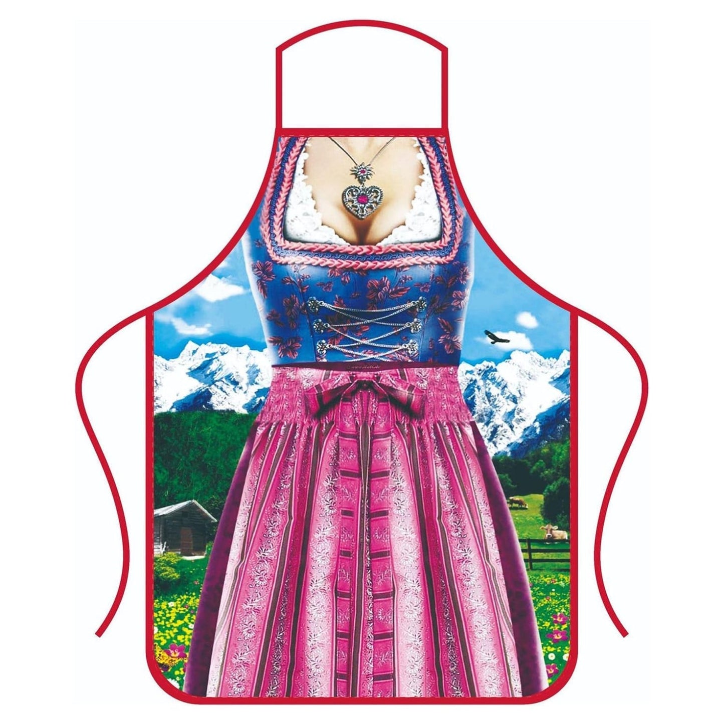 Grappige Oktoberfest-schorten – traditionele klederdrachtlook | Perfect voor stellen met gevoel voor humor
