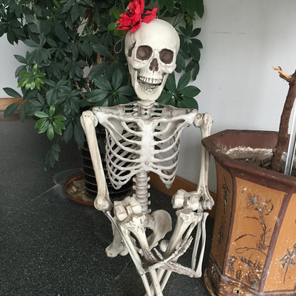 Halloween levensgrote skelet decoratie pop