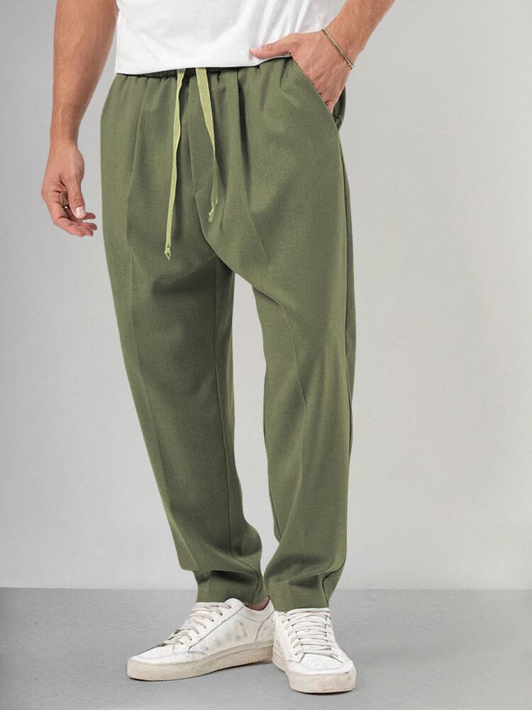 Heren set - Comfortabele katoenmix - Relaxte stijl - Functioneel trekkoord