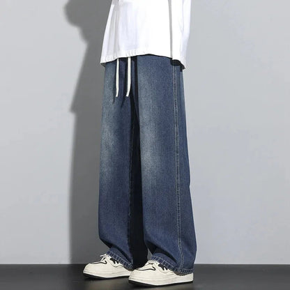 Herenjeans – Baggy fit – Verstelbaar trekkoord – Comfortabel ontwerp