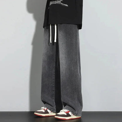 Herenjeans – Baggy fit – Verstelbaar trekkoord – Comfortabel ontwerp