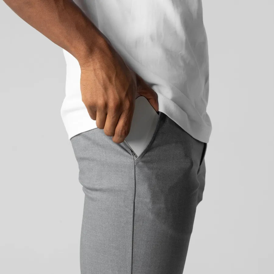 Heren chino broek – zachte stof – flexibel ontwerp – smart-casual stijl