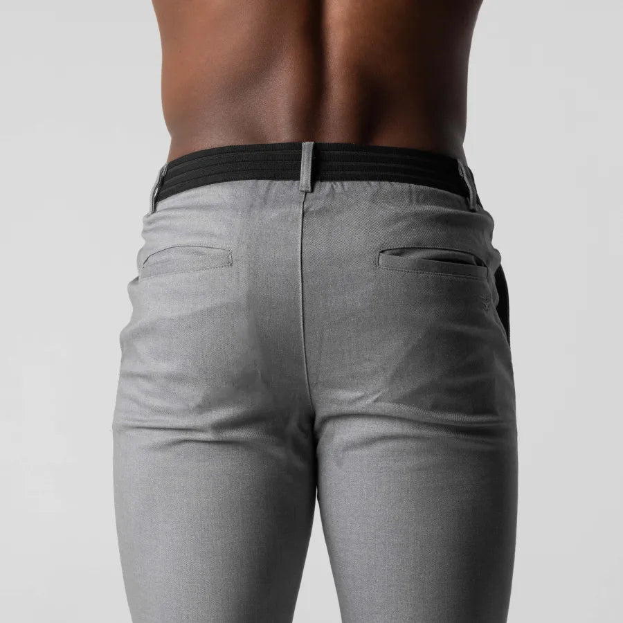 Heren chino broek – zachte stof – flexibel ontwerp – smart-casual stijl