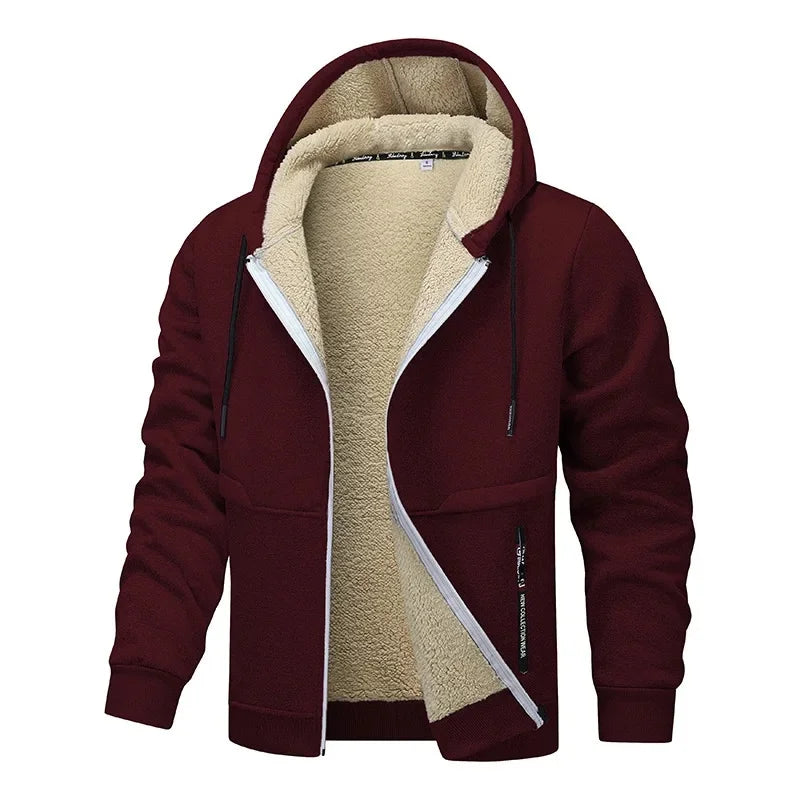 Fleecejack voor heren – Comfortabele pasvorm – Casual stijl – Warmte in de winter