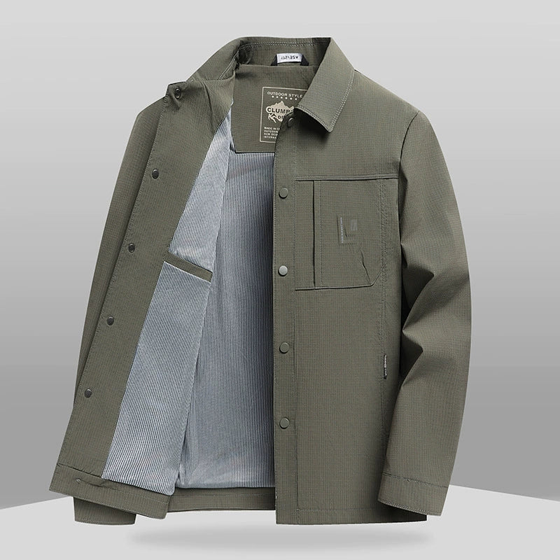Casual blazer voor heren – Klassieke pasvorm – Reverskraag – Duurzame geweven stof