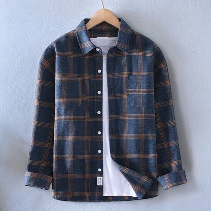 Heren Overhemd - Flanel - Geruit - Lange Mouwen