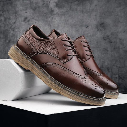 Klassieke herenschoenen – Hoogwaardig leer – Comfortabel ontwerp – Klassieke pasvorm
