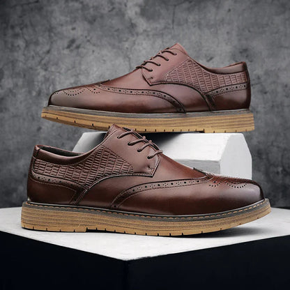Klassieke herenschoenen – Hoogwaardig leer – Comfortabel ontwerp – Klassieke pasvorm