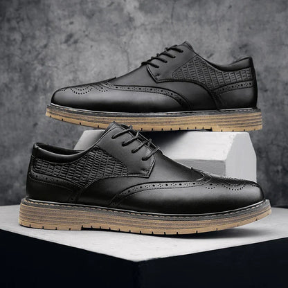 Klassieke herenschoenen – Hoogwaardig leer – Comfortabel ontwerp – Klassieke pasvorm