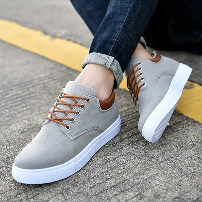 Heren sneakers – Lichtgewicht en ondersteunend – Vetersluiting – Ademend materiaal