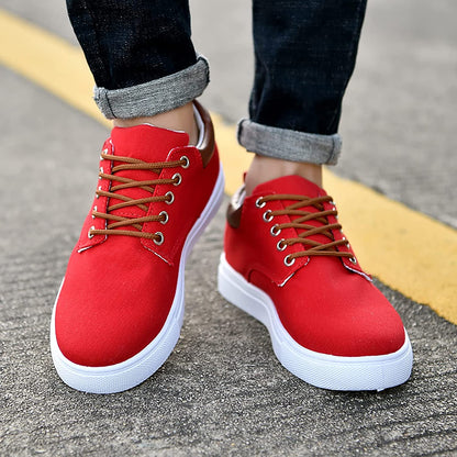 Heren sneakers – Lichtgewicht en ondersteunend – Vetersluiting – Ademend materiaal