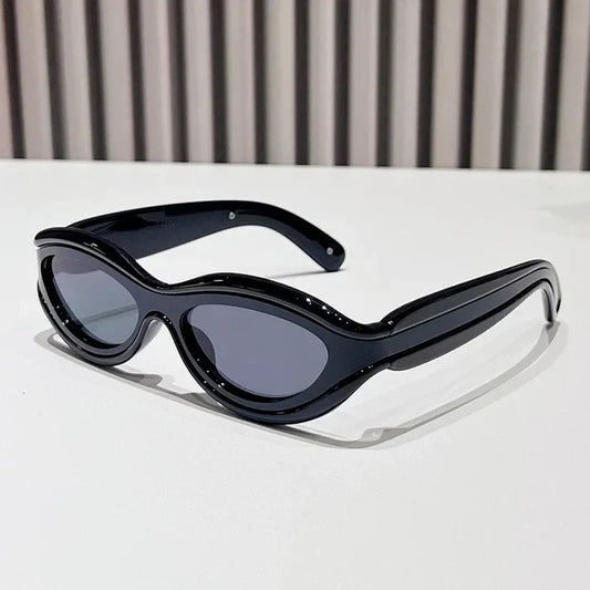 Heren Zonnebril – Futuristisch Design – UV400 Bescherming – Krasbestendige Lenzen