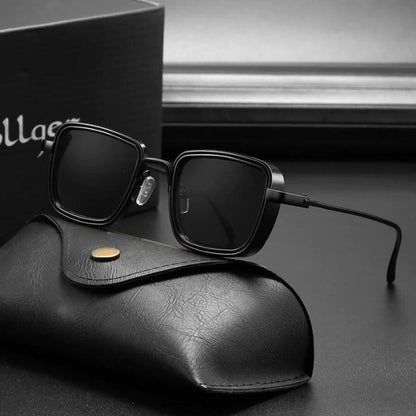 Heren Zonnebril – Uniek Design – Polarized Vision – Steampunk Elementen

