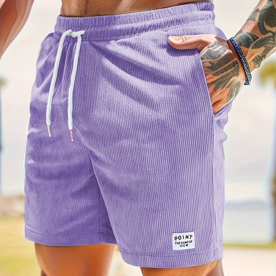 Herenzomerbroek – Vintage look – Ademend materiaal – Relaxte pasvorm