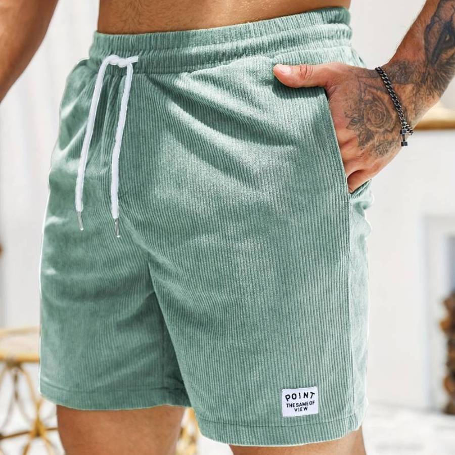Herenzomerbroek – Vintage look – Ademend materiaal – Relaxte pasvorm