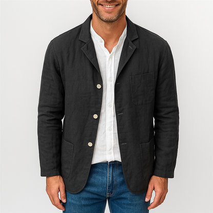 Bryson | Blazer Ease met natuurlijke textuur